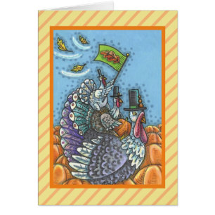 TURKEY NATION, UNITED HOLIDAY GREETING CARD B
