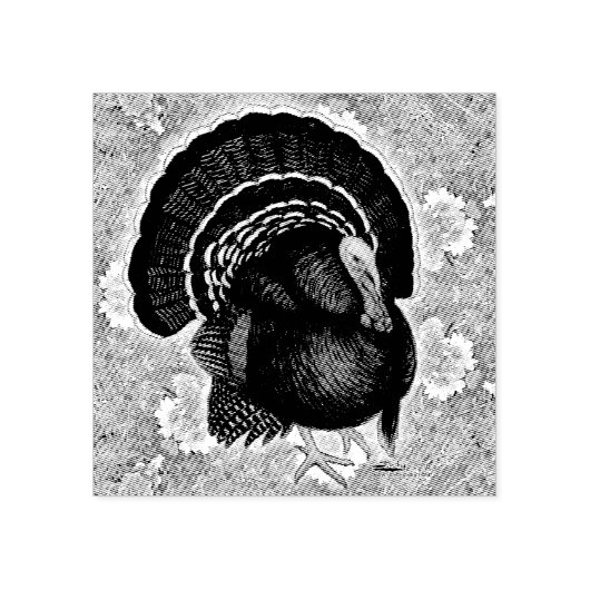 Turkey On the Greens Gummistempel (Prägung)