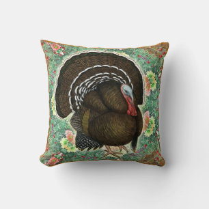 Turkey On the Greens Kissen
