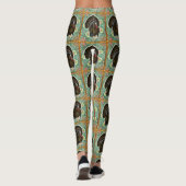 Turkey On the Greens Leggings (Rückseite)