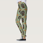 Turkey On the Greens Leggings (Links)