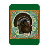 Turkey On the Greens Magnet (Vertikal)