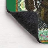 Turkey On the Greens Mousepad (Ecke)