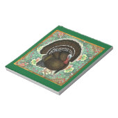 Turkey On the Greens Notizblock (Rotiert)