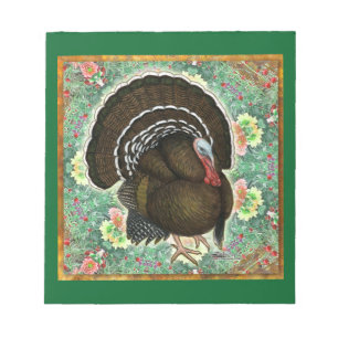 Turkey On the Greens Notizblock