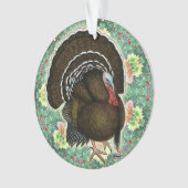 Turkey On the Greens Ornament (Vorderseite)