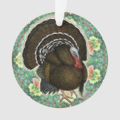 Turkey On the Greens Ornament (Vorderseite)