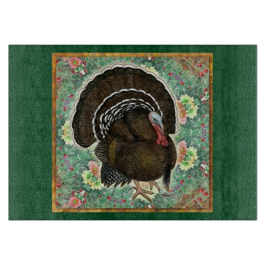 Turkey On the Greens Schneidebrett (Vorderseite)