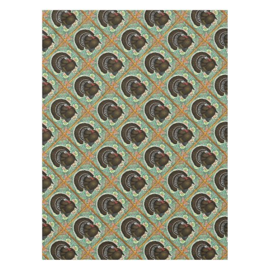 Turkey On the Greens Tischdecke (Vorderseite)