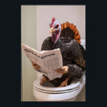 Turkey on Toilet Print, Reading Newspaper, Funny Poster<br><div class="desc">Turkey on Toilet Print,  Reading Newspaper,  Funny Bathroom

funny bathroom decor,  bathroom wall art,  funny animal print,  toilet humor decor,  dog on toilet,  are you pooping,  toilet paper hat,  whimsical wall art,  animal bathroom art,  printable wall art,  digital download,  digital print,  funny wall decor</div>