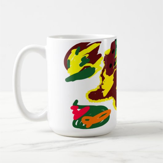 Turkey paint  kaffeetasse (Links)
