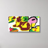 Turkey paint  leinwanddruck (Vorderseite)