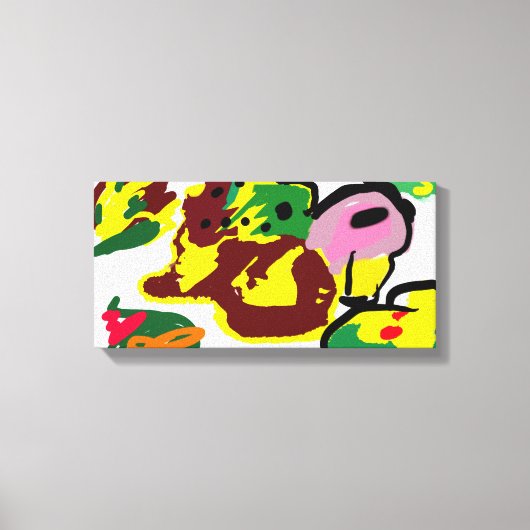 Turkey paint  leinwanddruck (Vorderseite)