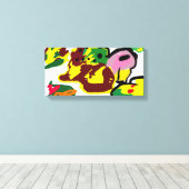 Turkey paint  leinwanddruck (Insitu (Holzboden))