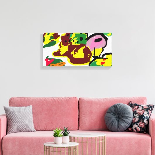 Turkey paint  leinwanddruck (Insitu (Wohnzimmer))