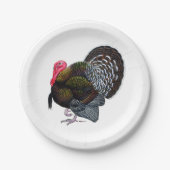Turkey Pappteller (Vorderseite)