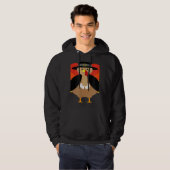 Turkey Pilgrim Cute Thanksgiving Essential Hoodie (Vorne ganz)