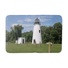 Turkey Point Lighthouse, Maryland Bath Mat Badematte