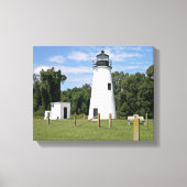 Turkey Point Lighthouse, Maryland Canvas Print Leinwanddruck (Vorderseite)
