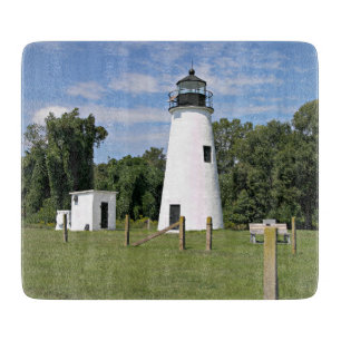 Turkey Point Lighthouse, Maryland Cutting Board Schneidebrett