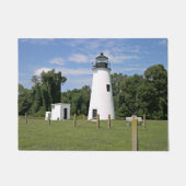 Turkey Point Lighthouse, Maryland Door Mat Fußmatte (Vorderseite)