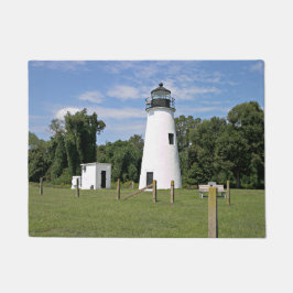 Turkey Point Lighthouse, Maryland Door Mat Fußmatte