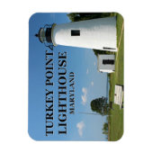 Turkey Point Lighthouse, Maryland Flexi Magnet (Vertikal)