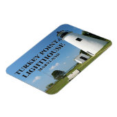 Turkey Point Lighthouse, Maryland Flexi Magnet (Linke Seite)