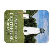 Turkey Point Lighthouse, Maryland Flexi Magnet (Horizontal)
