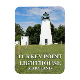 Turkey Point Lighthouse, Maryland Flexi Magnet
