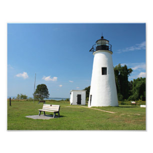 Turkey Point Lighthouse, Maryland Foto Print
