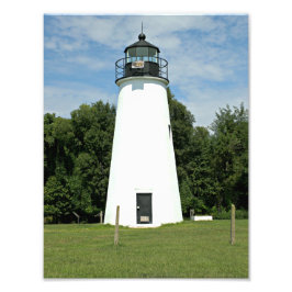 Turkey Point Lighthouse, Maryland Foto Print