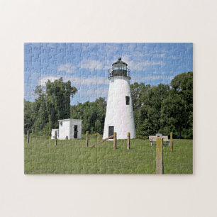 Turkey Point Lighthouse, Maryland Jigsaw Puzzle