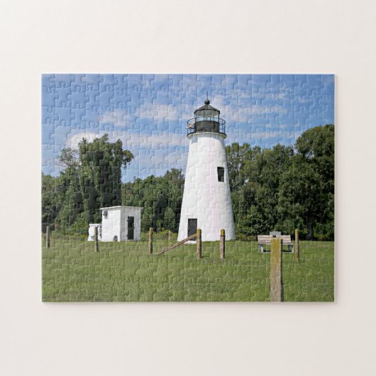 Turkey Point Lighthouse, Maryland Jigsaw Puzzle (Horizontal)