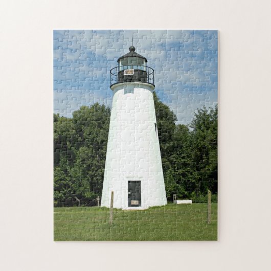 Turkey Point Lighthouse, Maryland Jigsaw Puzzle (Vertikal)