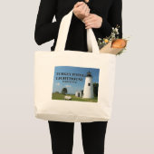 Turkey Point Lighthouse, Maryland Jumbo Tote Bag Jumbo Stoffbeutel (Vorderseite (Produkt))