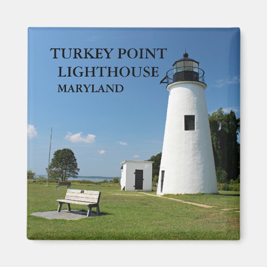 Turkey Point Lighthouse, Maryland Magnet (Vorne)