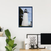 Turkey Point Lighthouse Maryland Poster (Heimbüro)