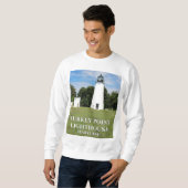 Turkey Point Lighthouse, Maryland Sweatshirt (Vorne ganz)