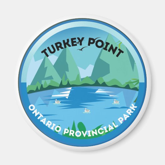 Turkey Point Ontario Provincial Park Magnet (Vorne)