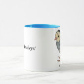 Turkey Poult Blue Slate Tasse (Zentrum)