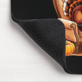 Turkey Reading Books Fall Thanksgiving Teacher Boo Mousepad (Ecke)