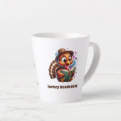 Turkey Reads Bester Erntedank Milchtasse (Rechte Ecke)