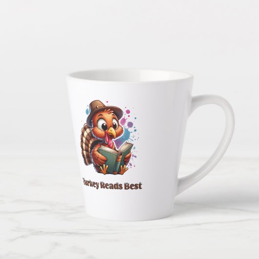 Turkey Reads Bester Erntedank Milchtasse (Rechts)