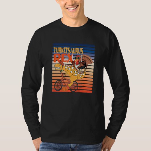 Turkey Saurus Rex Dinosaur Thanksgiving Turkey For T-Shirt (Vorderseite)