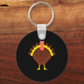 Turkey Shirt Adult Kids Men Women Turkey Costume Schlüsselanhänger (Vorderseite)
