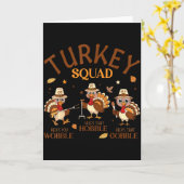 Turkey Squad Ot Pt Slp Occupational Therapy Thanks Karte (Gelbe Blume)