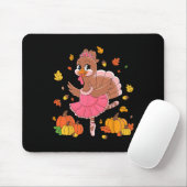 Turkey Tancing Ballet Lover Dancer Erntedank für Mousepad (Mit Mouse)
