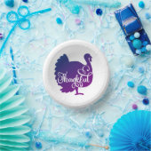 Turkey Thankful Pappteller (Party)