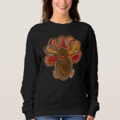 Turkey Thanksgiving Costume Sweatshirt (Vorderseite)